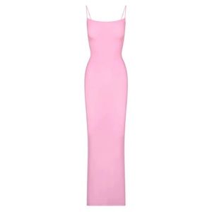 NWT & bag Skims Soft Lounge Slip Dress Cotton Candy - XXS